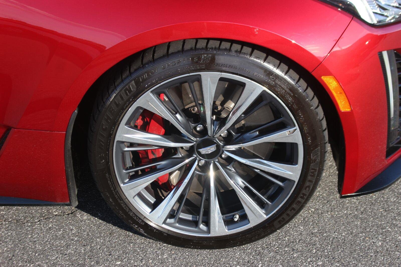 Used 2023 Radiant Red Tintcoat Cadillac V-Series Blackwing image 39