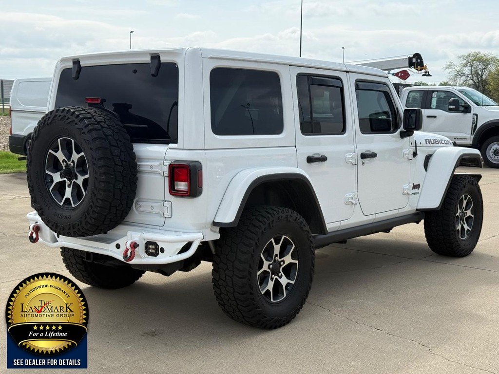Used 2021 Bright White Clearcoat Jeep Unlimited Rubicon 4x4 image 5