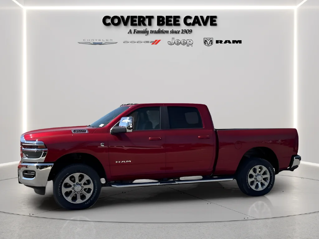 New 2026 Molten Red Pearl-Coat Exterior Paint RAM Laramie image 7