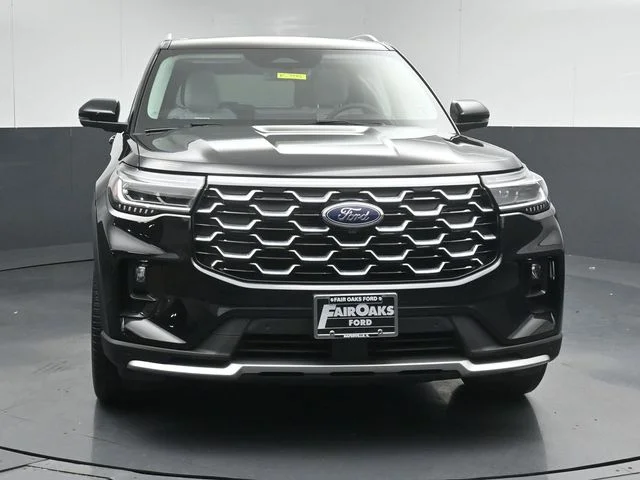 Used 2025 Black Metallic Ford Platinum image 2