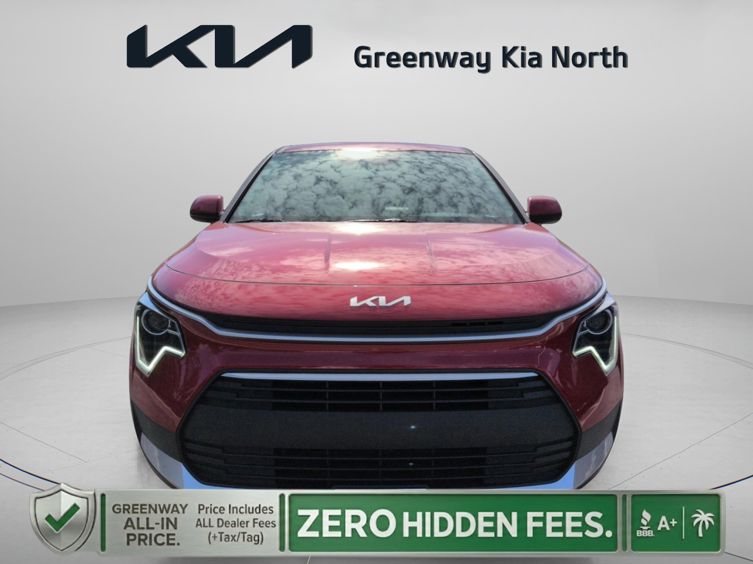 New 2026 Runway Red Kia LX image 3