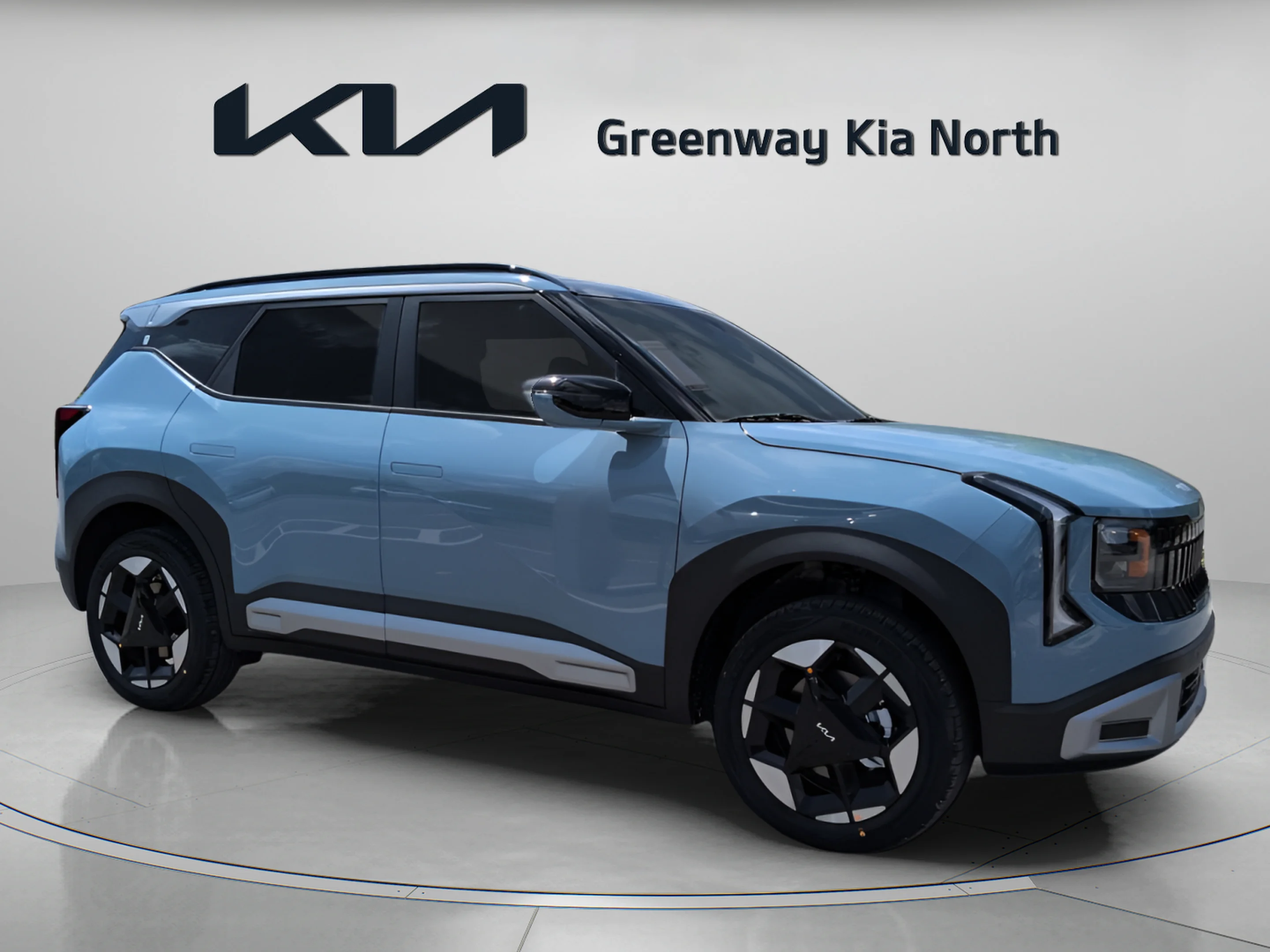 New 2027 Frost Blue Kia EX image 2