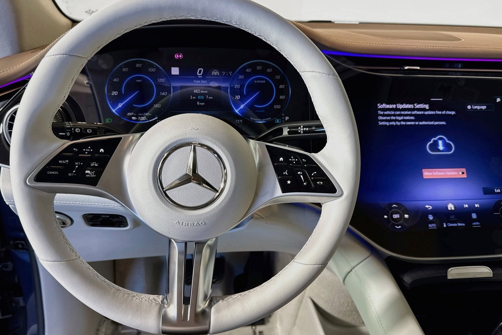 New 2026 Twilight Blue Metallic Mercedes-Benz EQE 320+ image 11