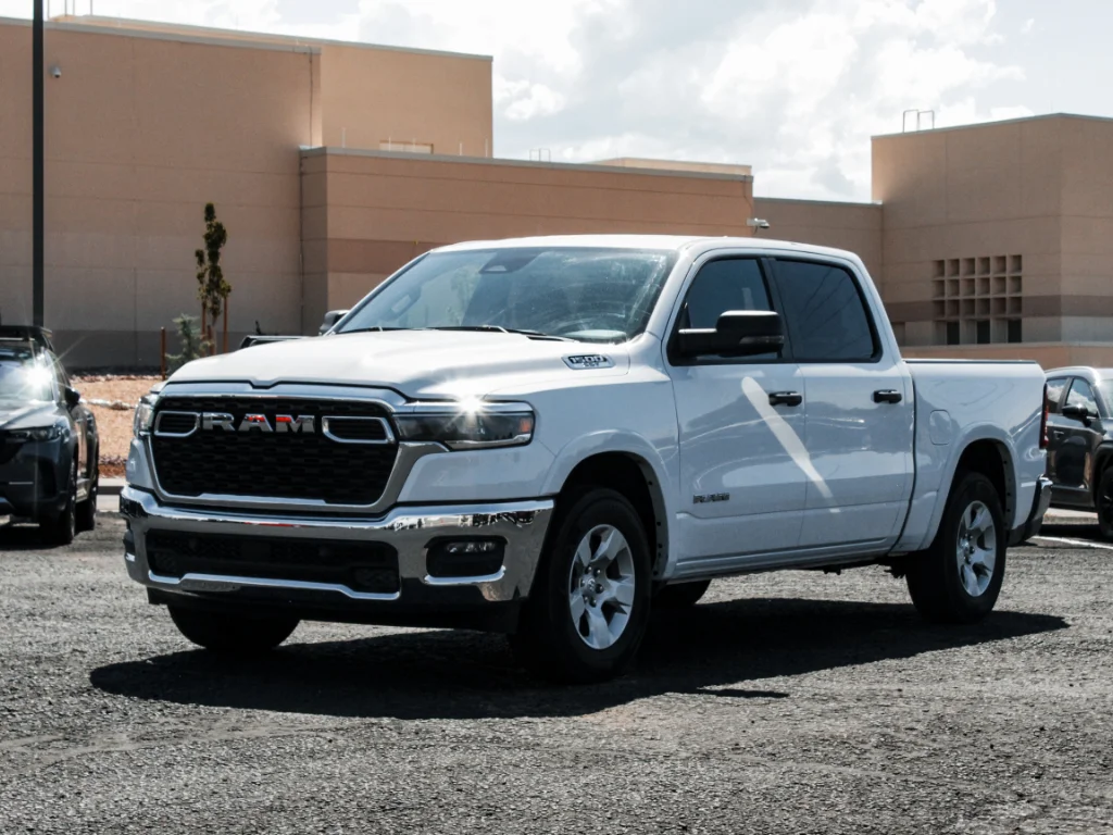 Used 2025 Bright White Clearcoat Ram Big Horn image 1