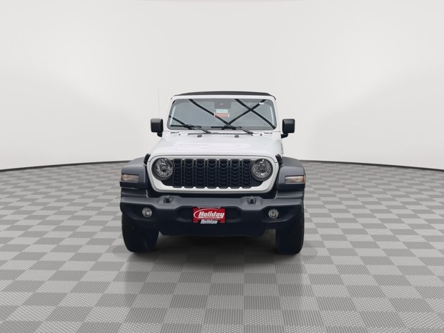 Used 2024 Bright White Clearcoat Jeep Sport S image 32