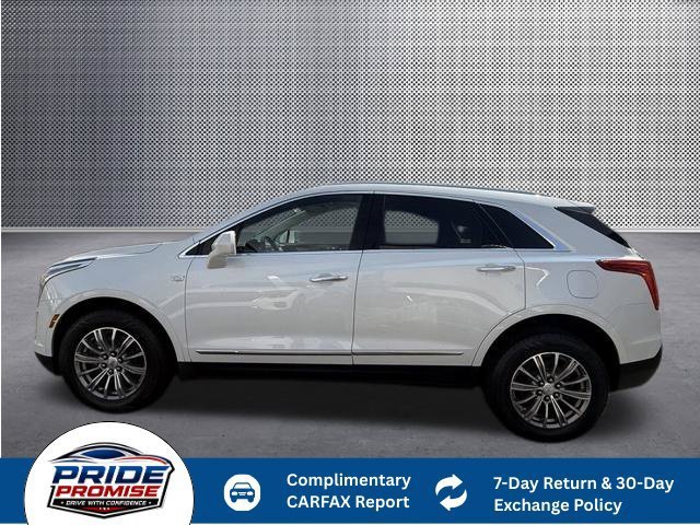 Used 2019 CRYSTAL WHITE TRICOAT Cadillac Luxury AWD image 2