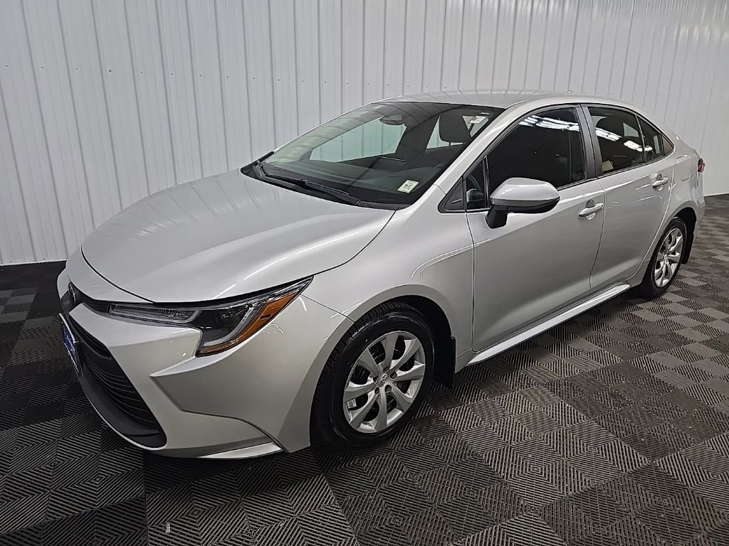 Used 2023 Classic Silver Metallic Toyota LE image 8
