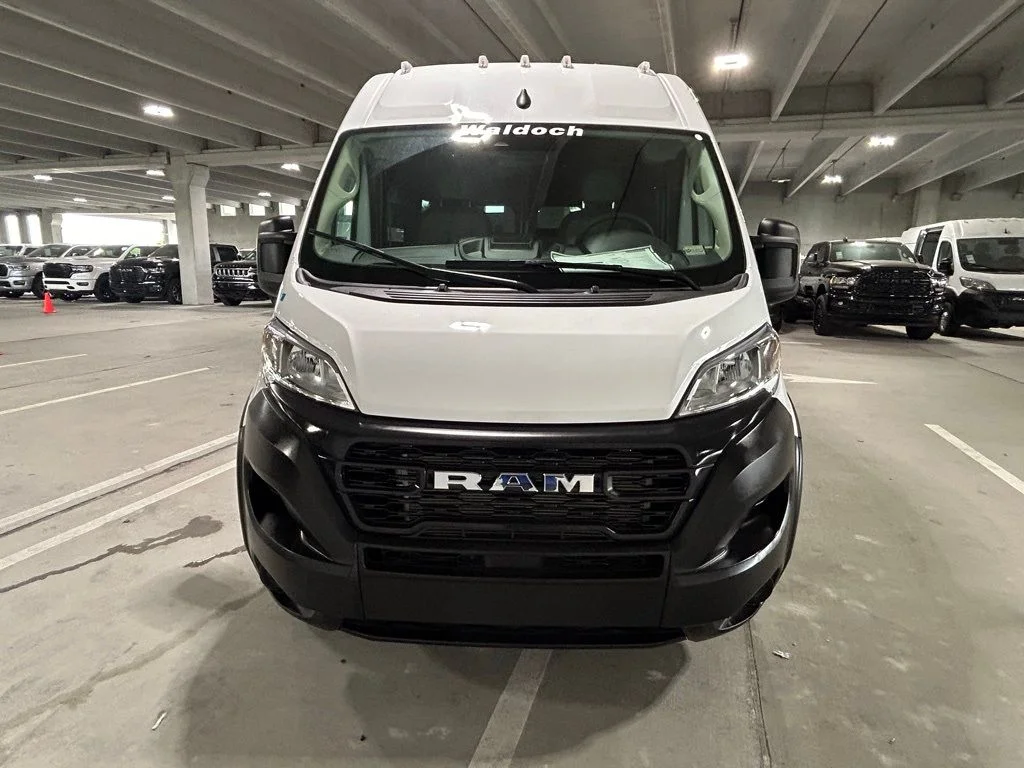 Used 2023 Bright White Clearcoat Ram High Roof image 8