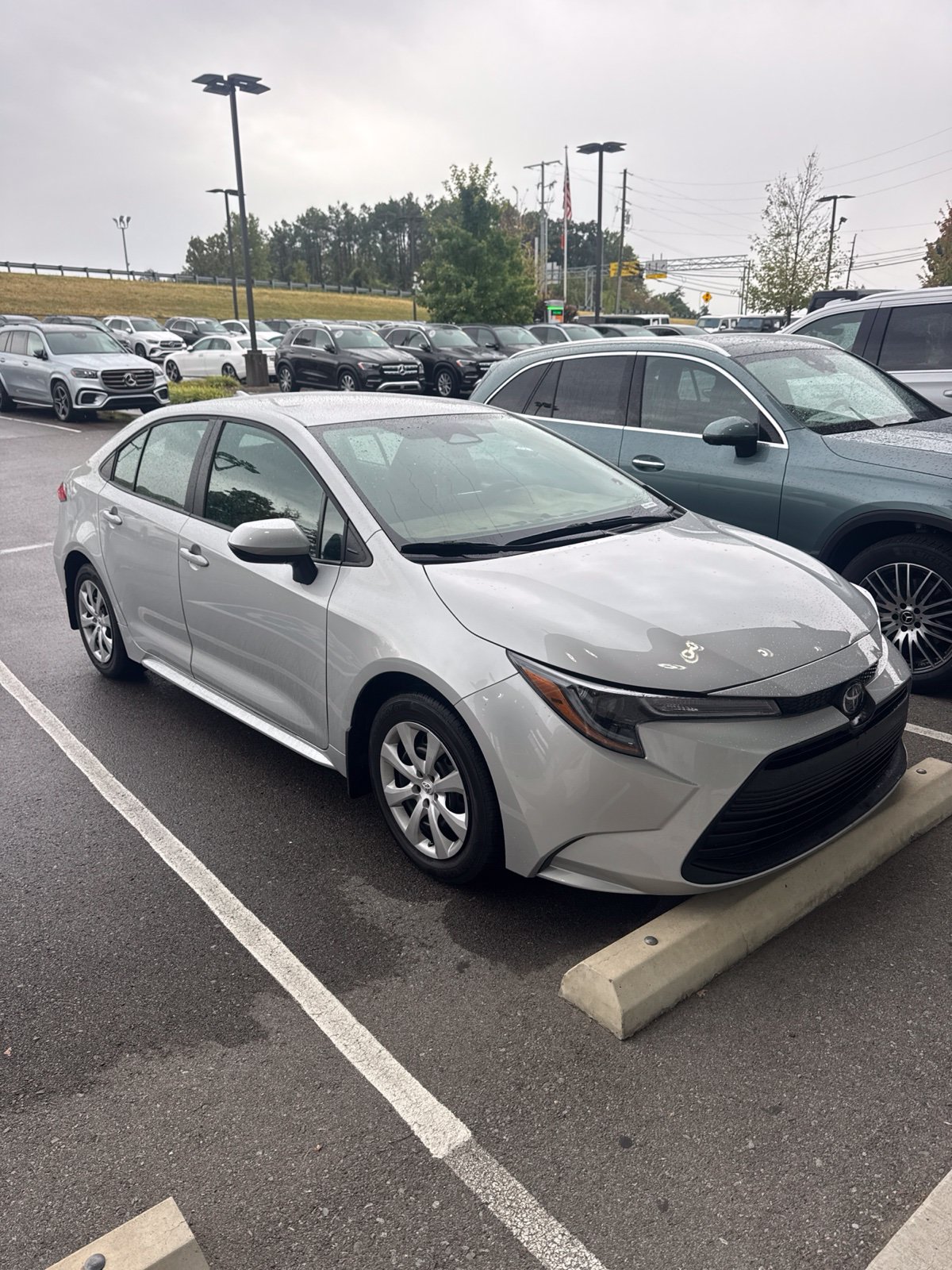 Used 2026 Classic Silver Metallic Toyota LE image 1