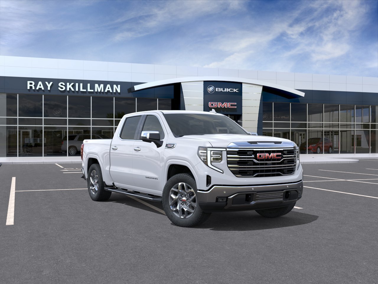 New 2026 Summit White GMC SLT image 1