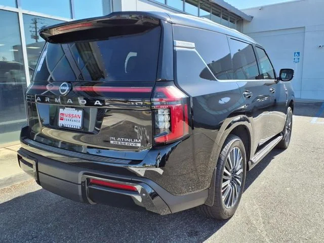 New 2026 Super Black Nissan Platinum Reserve image 8