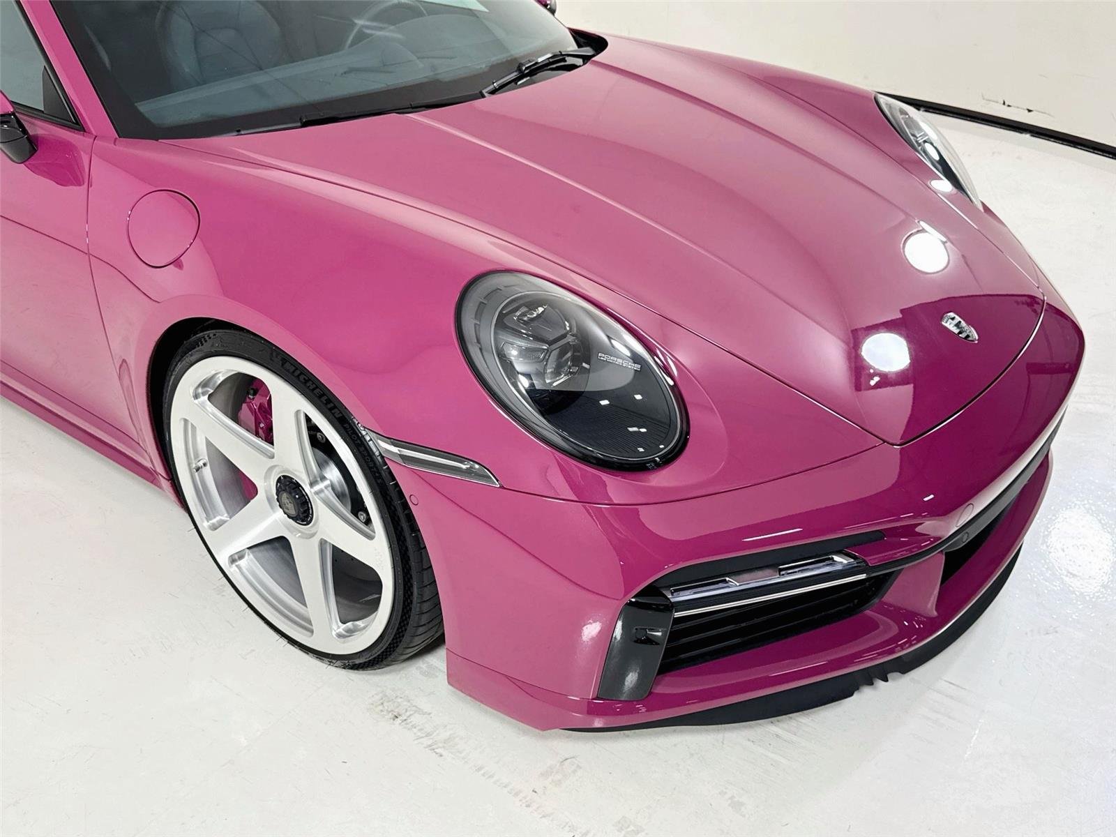 Used 2024 Ruby Star Neo Porsche Turbo S | PCCBs | Front Lift | $60k in options | 21 /22 AG Lux Wheel Setup image 35