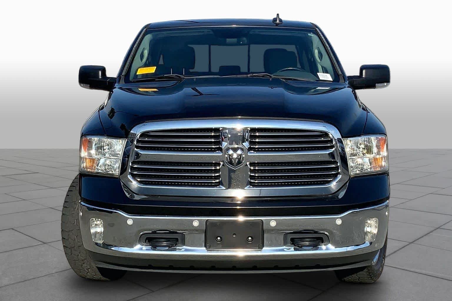 Used 2017 Brilliant Black Crystal Pearlcoat Ram Big Horn image 4