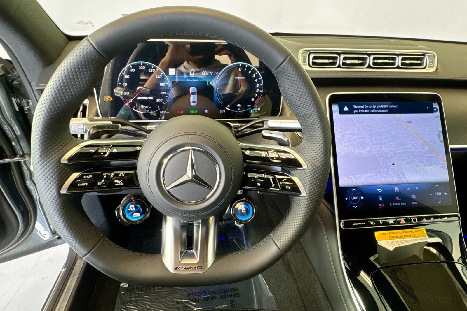 New 2025 Selenite Grey Metallic Mercedes-Benz AMG® S 63 E image 11