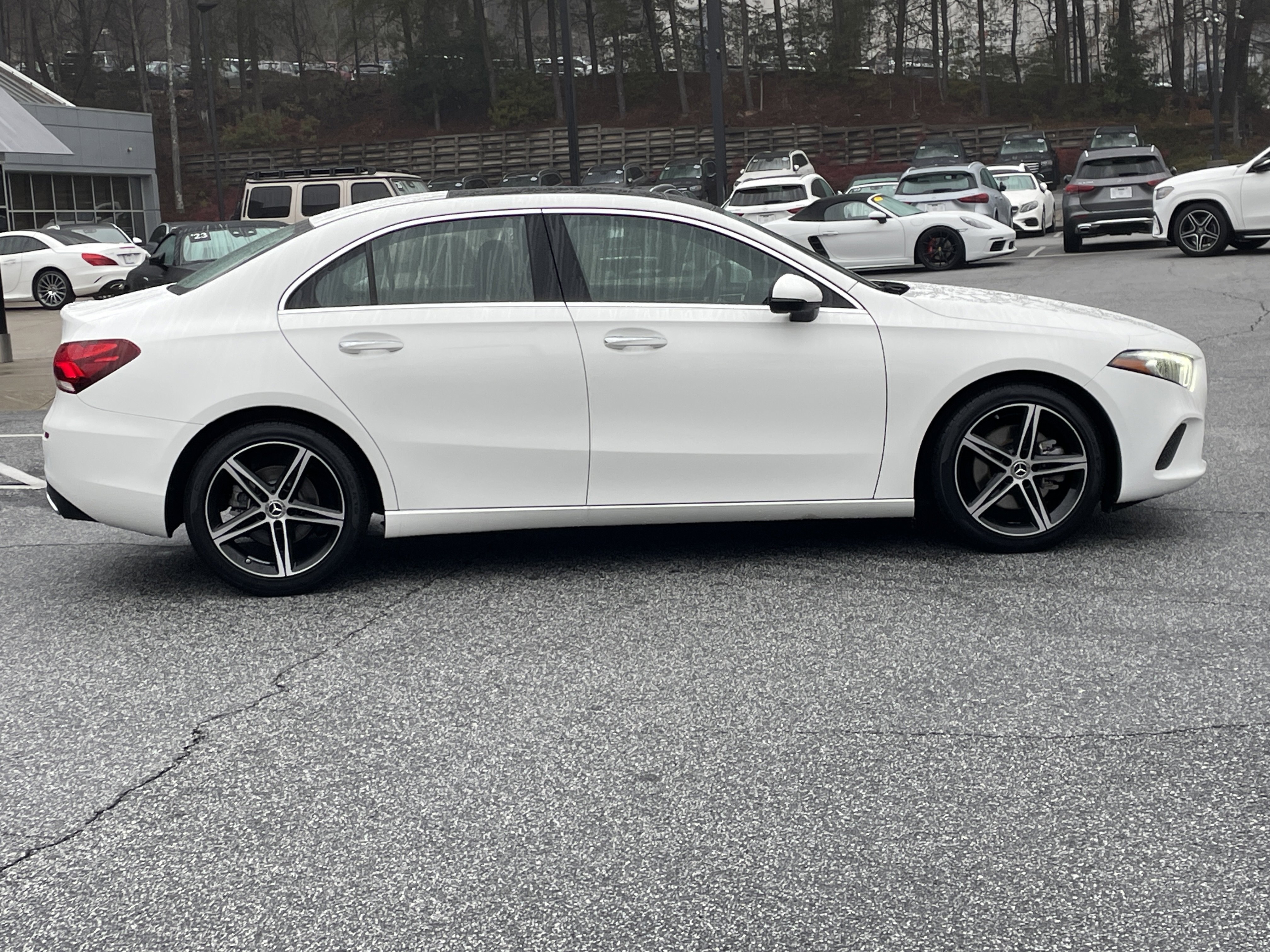 Certified Used 2022 Polar White Mercedes-Benz A 220 Sedan image 5