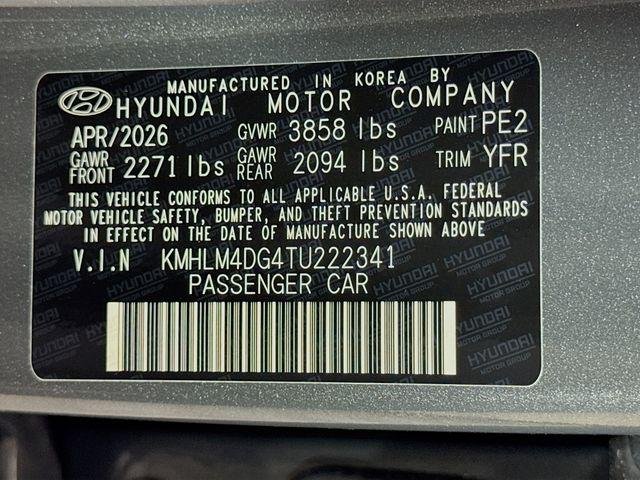 New 2026 Gray Hyundai SEL Sport image 45