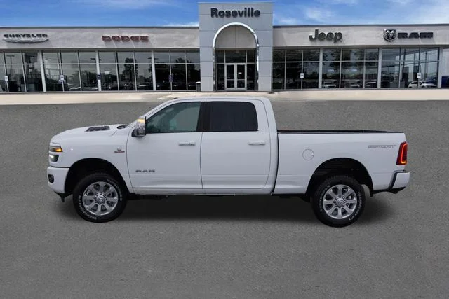 New 2026 Bright White Clear-Coat Exterior Paint RAM Laramie image 6