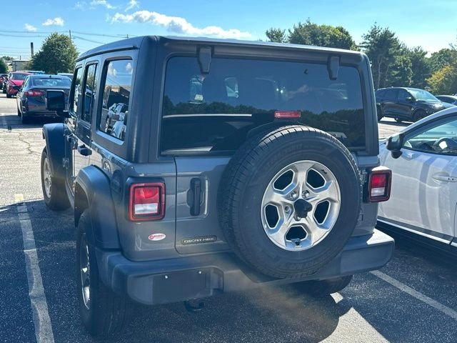 Used 2021 Gray Jeep Unlimited Sport image 4