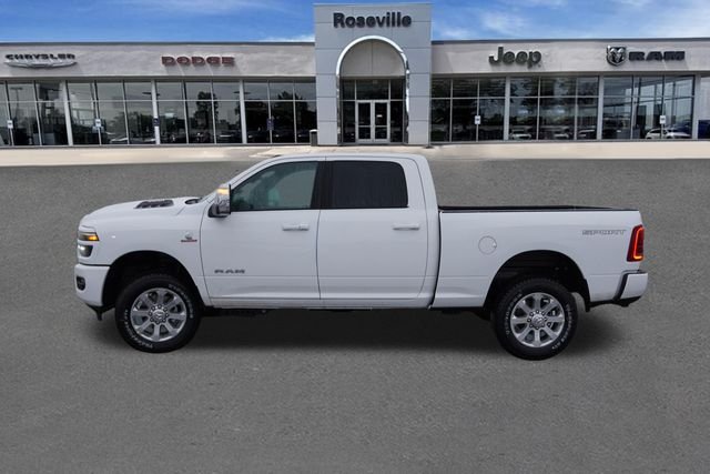 New 2026 Bright White Clear-Coat Exterior Paint RAM Laramie image 6