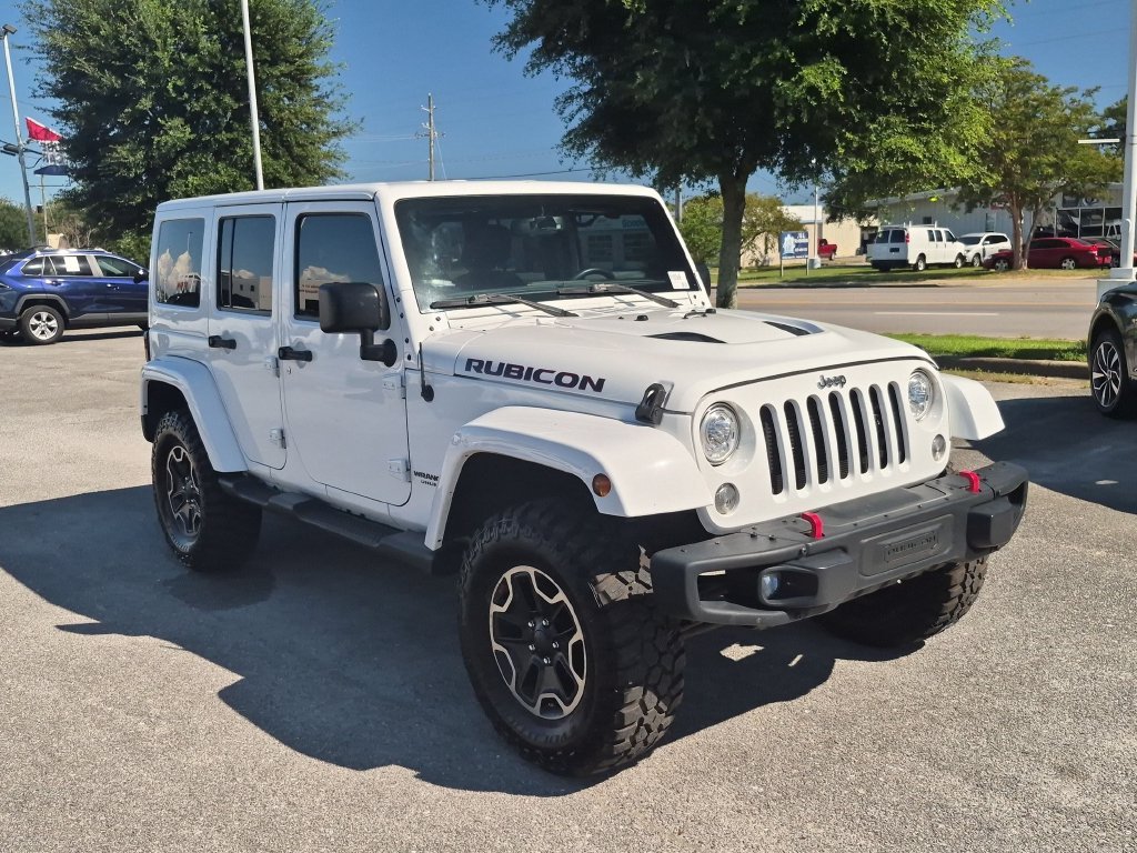 Used 2017 White Jeep Unlimited Rubicon image 8