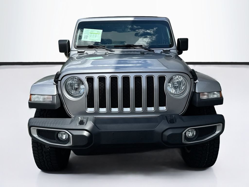 Used 2018 Silver Jeep Unlimited Sahara image 2