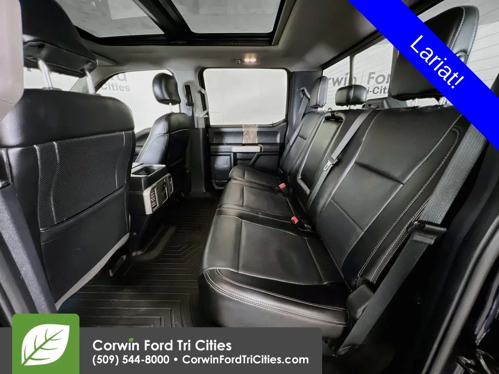 Used 2017 Shadow Black Ford Lariat image 28