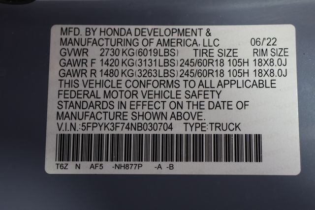 Used 2022 Blue Honda RTL-E image 29