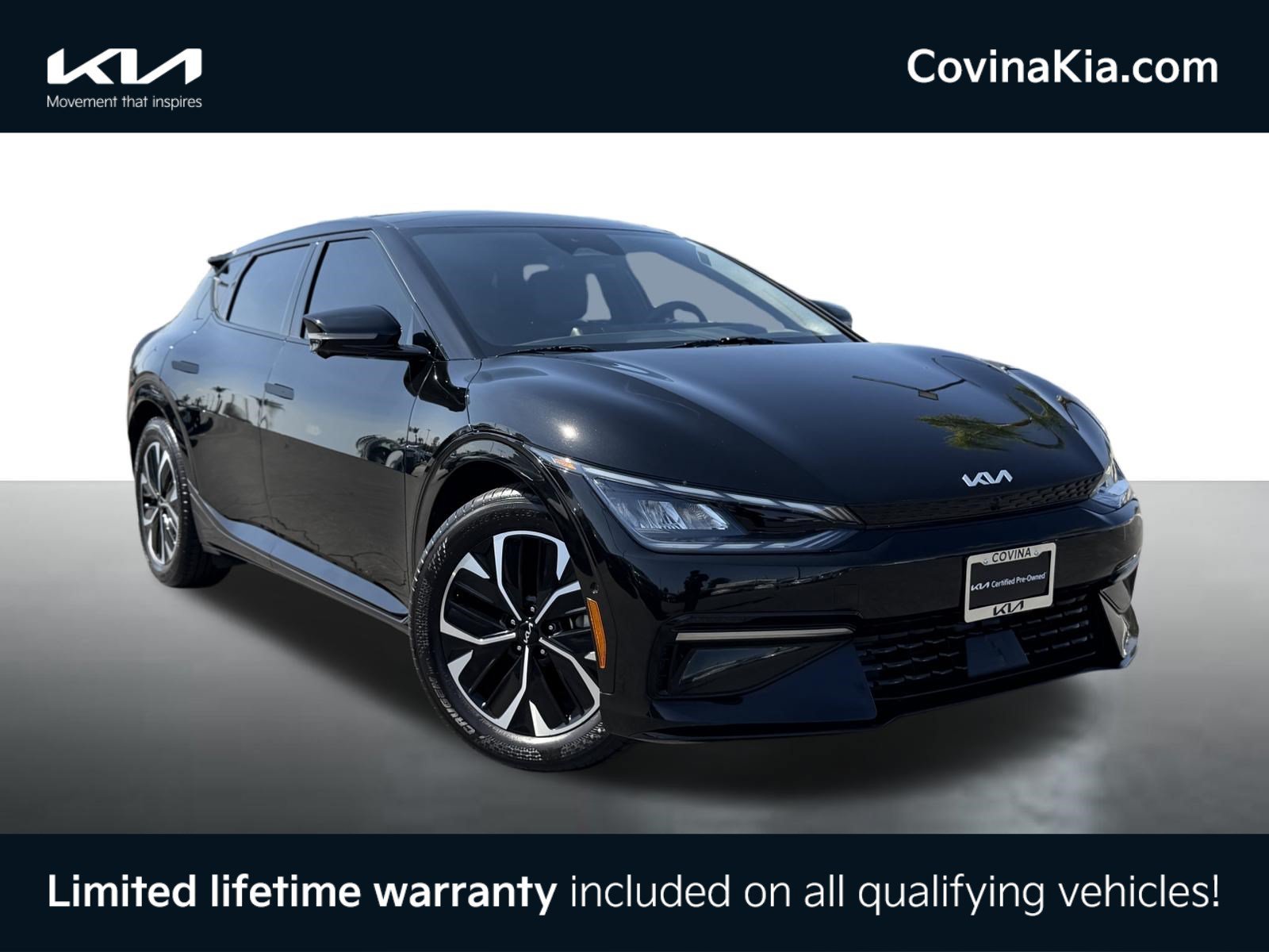 Certified Used 2024 Aurora Black Pearl Kia GT-Line image 2