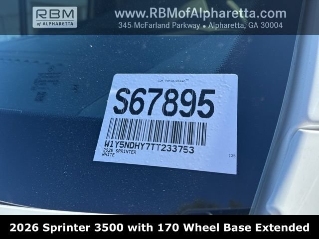 2026 Mercedes-Benz Sprinter Cargo Van Base - Photo 74