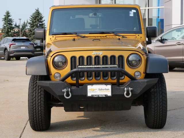 Used 2014 Jeep Wrangler Sport with VIN 1C4AJWAG9EL250343 for sale in Eden Prairie, Minnesota