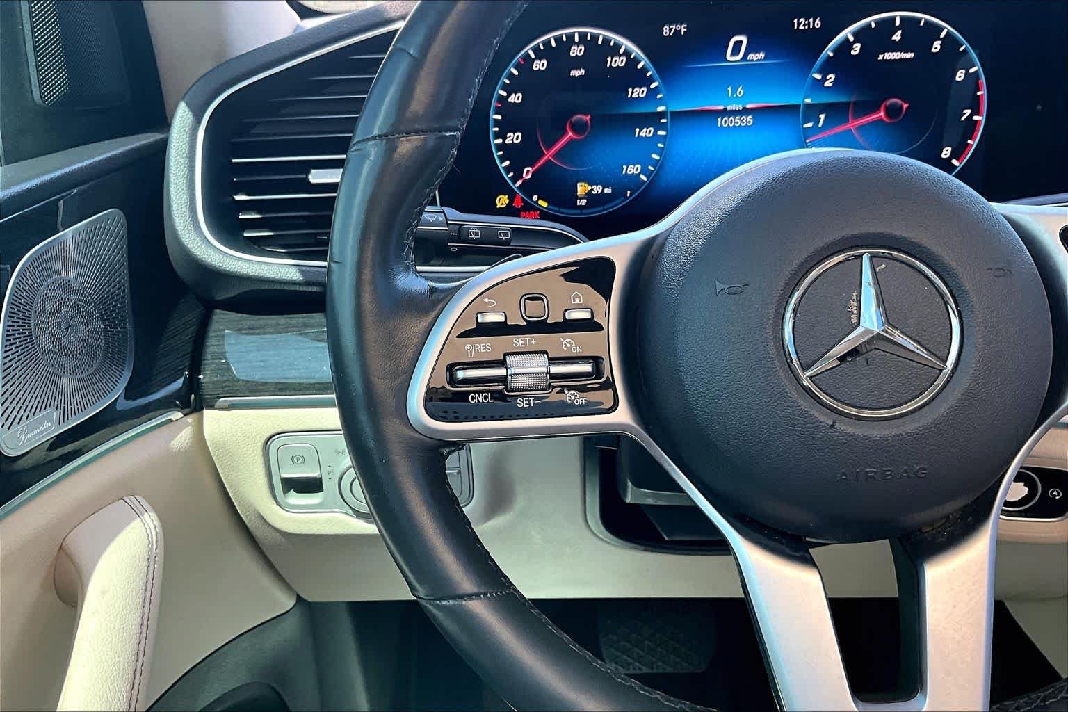 Used 2020 designo Diamond White Bright Mercedes-Benz GLE 350 image 24