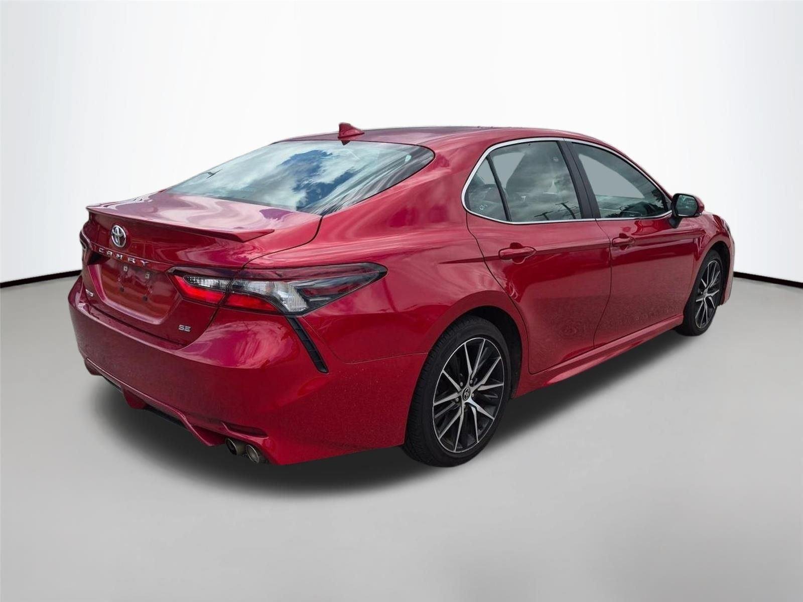 Used 2024 Supersonic Red Toyota SE image 5