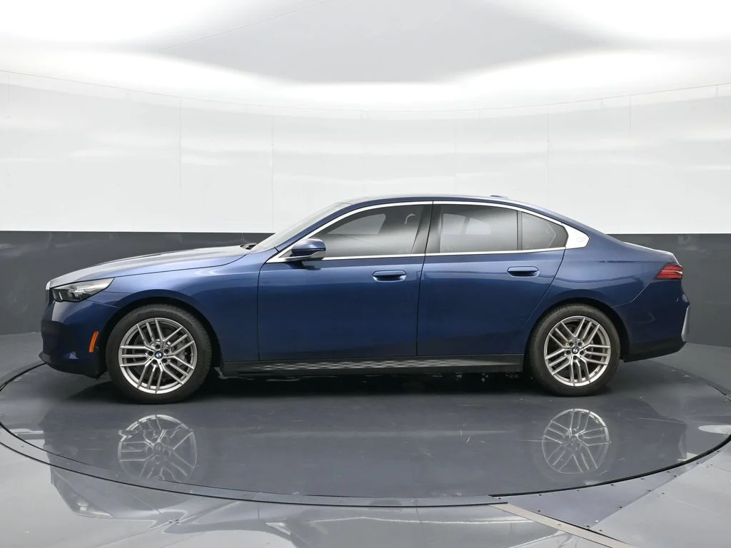 Certified Used 2024 Blue BMW 530i image 3