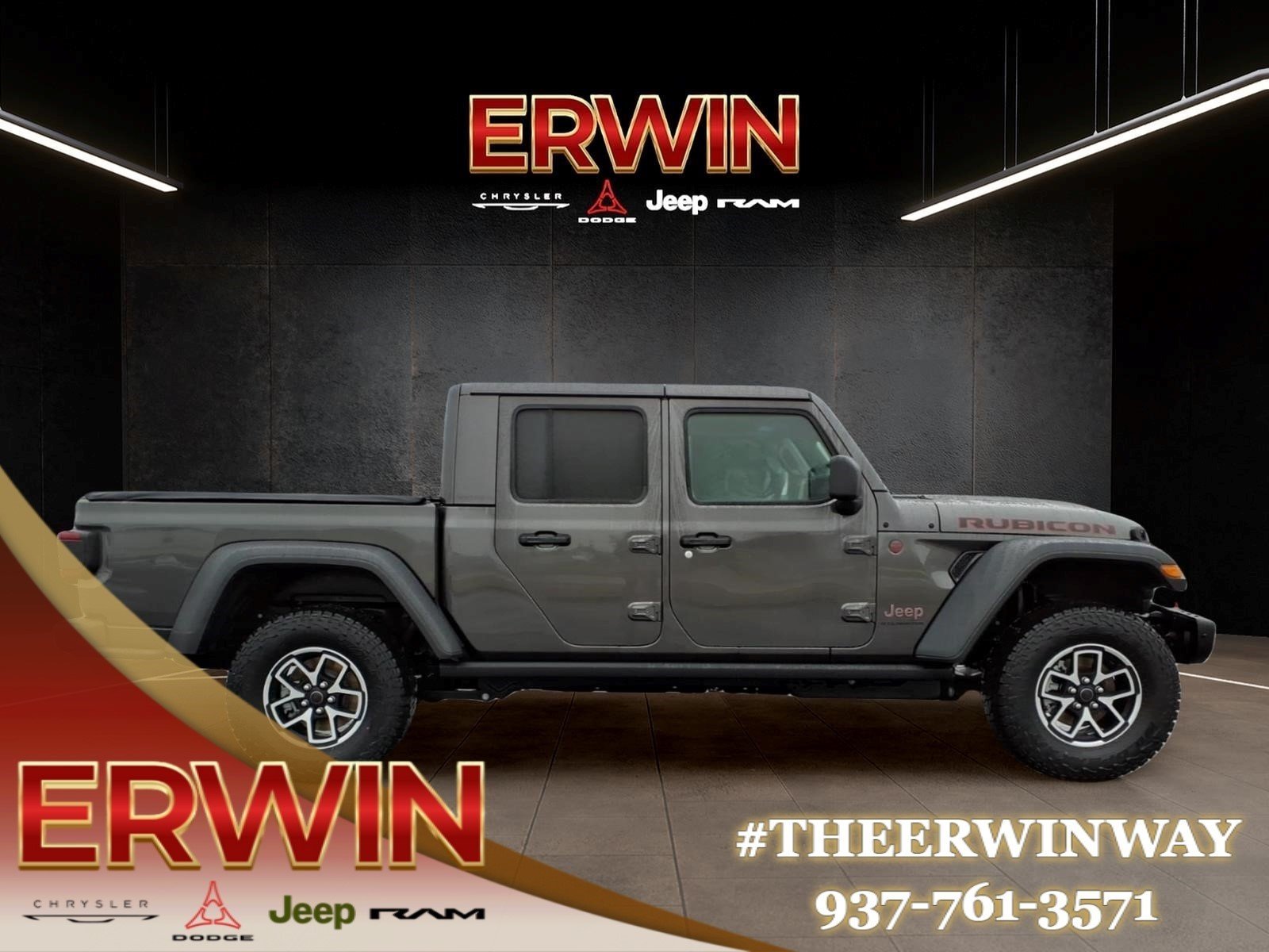 New 2026 Granite Crystal Metallic Clear-Coat Exterior Paint Jeep Rubicon image 6
