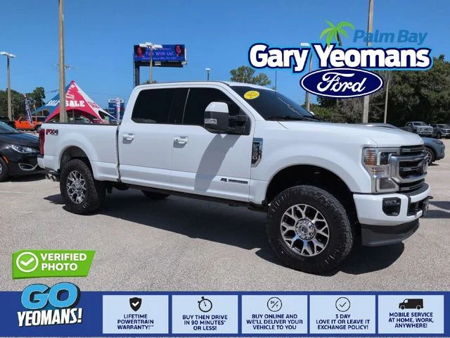 Used 2022 Oxford White Ford Lariat image 1