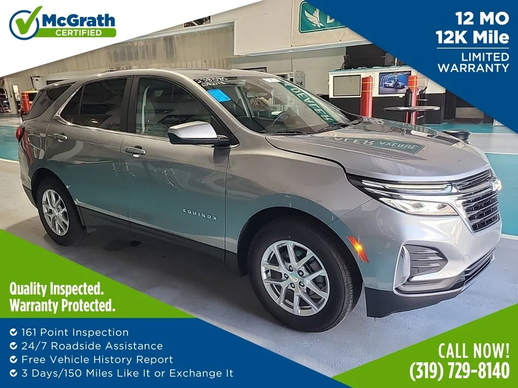 Certified Used 2024 Gray Chevrolet LT image 1