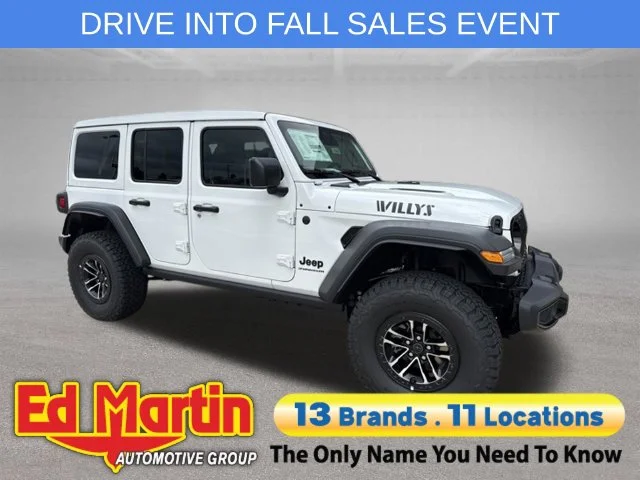 New 2027 White Jeep Willys image 1