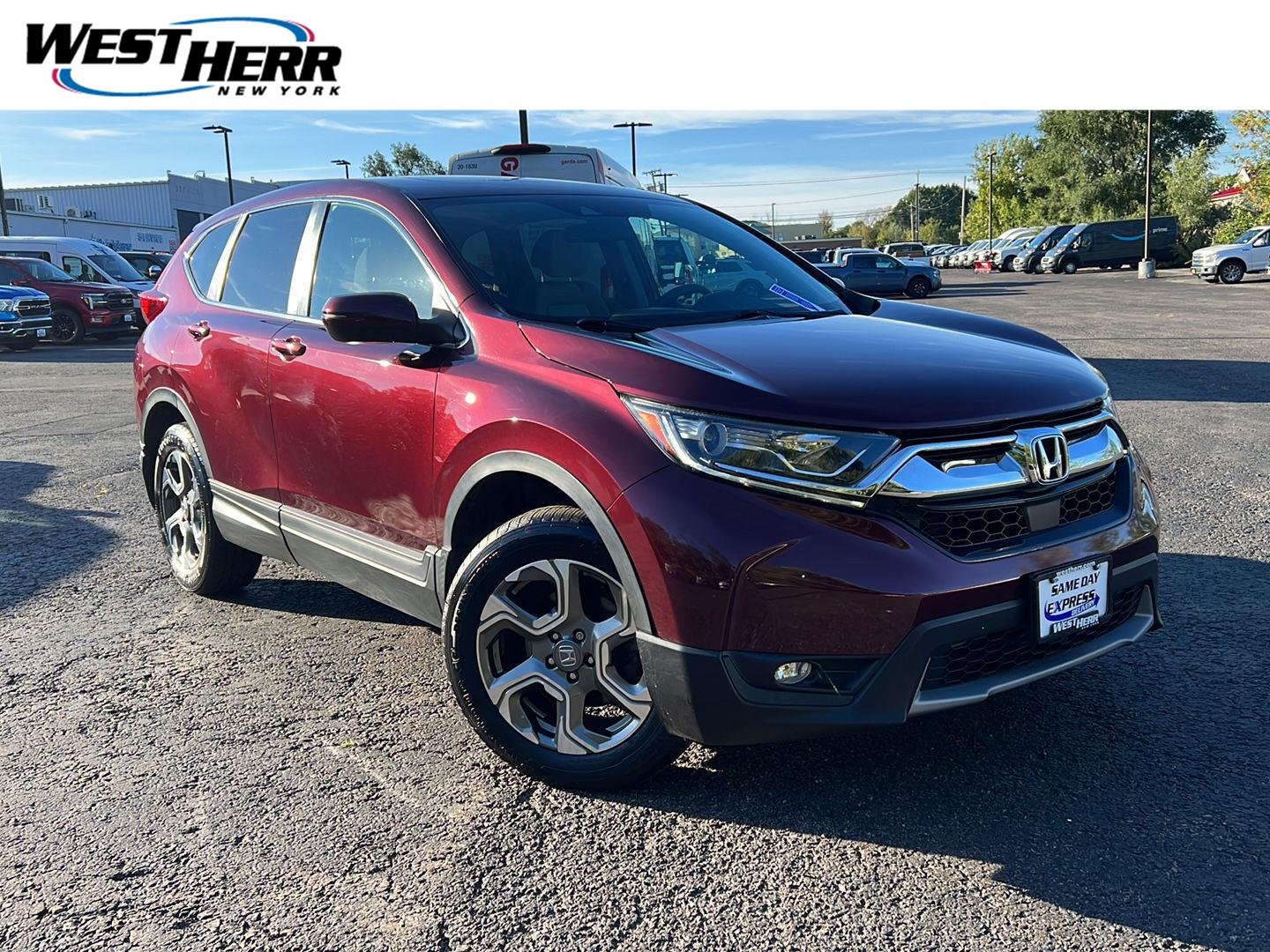 Used 2019 Basque Red Pearl II Honda EX image 1