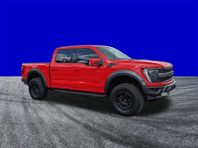 Certified Used 2022 Orange Ford Raptor image 2
