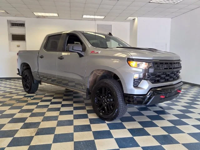 Used 2024 Sterling Gray Metallic Chevrolet Custom Trail Boss image 1