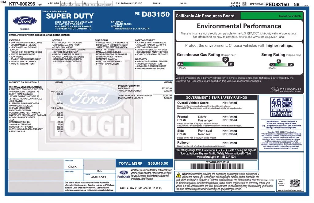Used 2023 Black Ford XL image 8