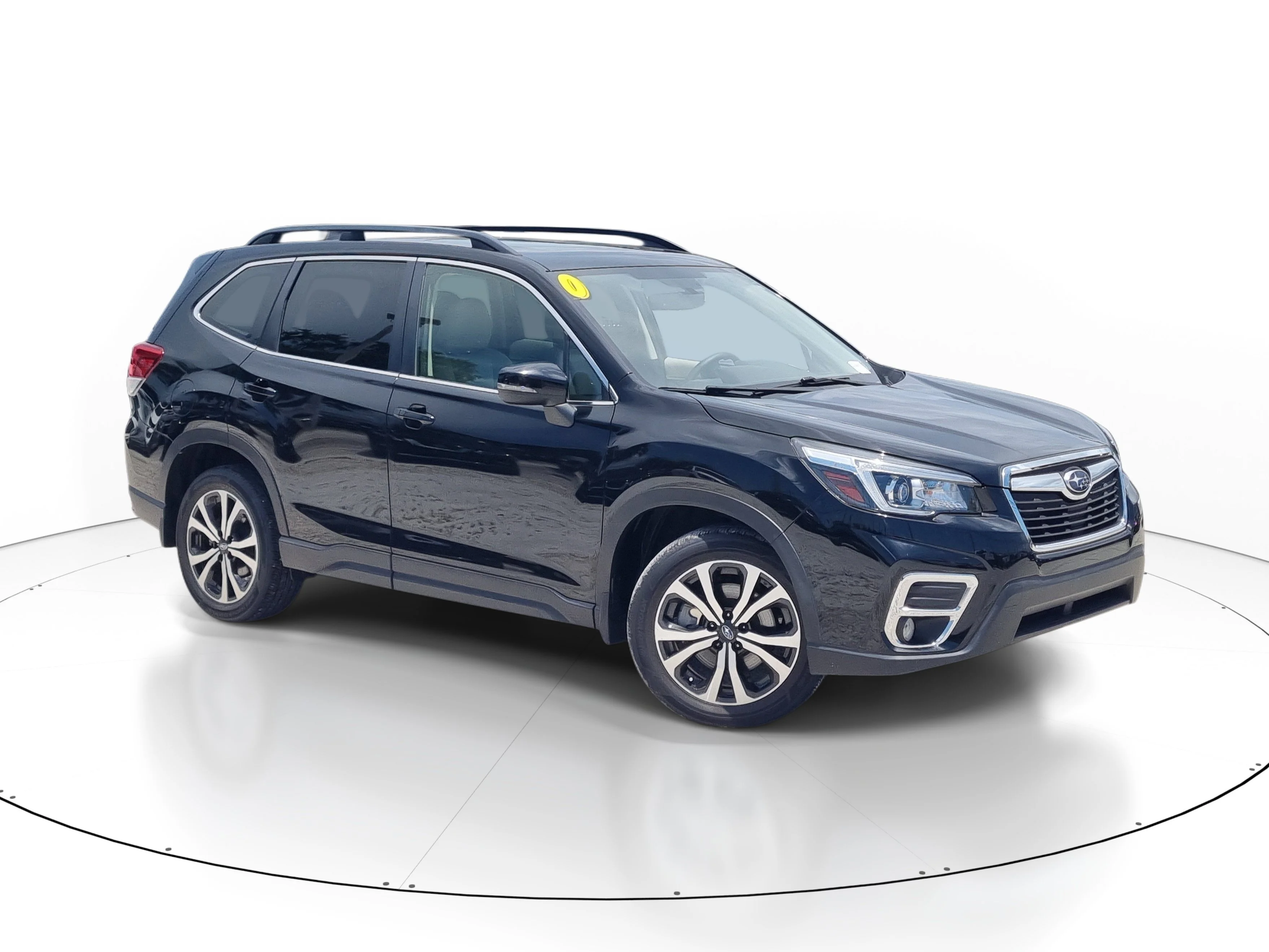 Used 2020 Crystal Black Silica Subaru Limited image 1