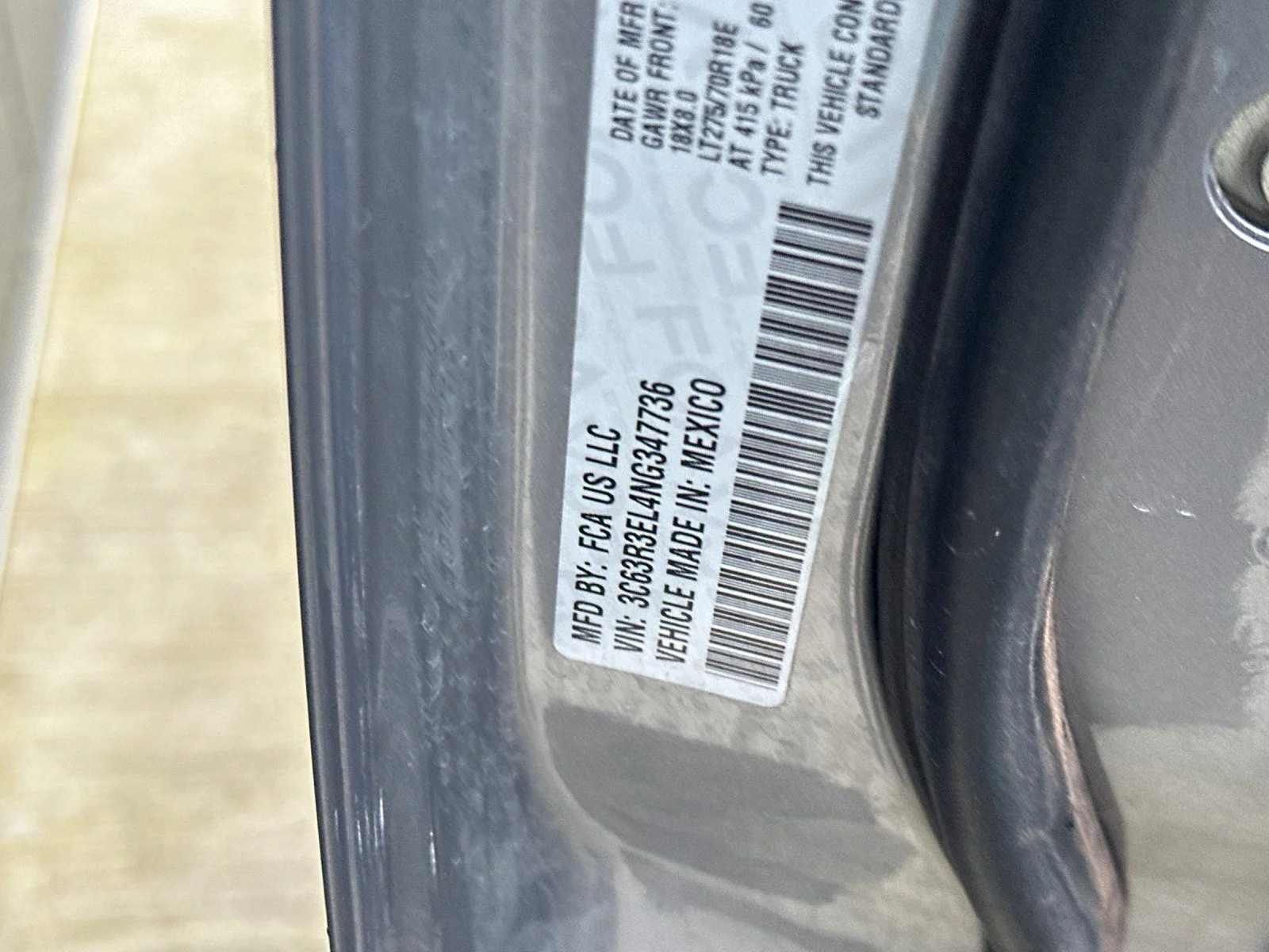 Used 2022 Billet Silver Metallic Clearcoat Ram Laramie image 25