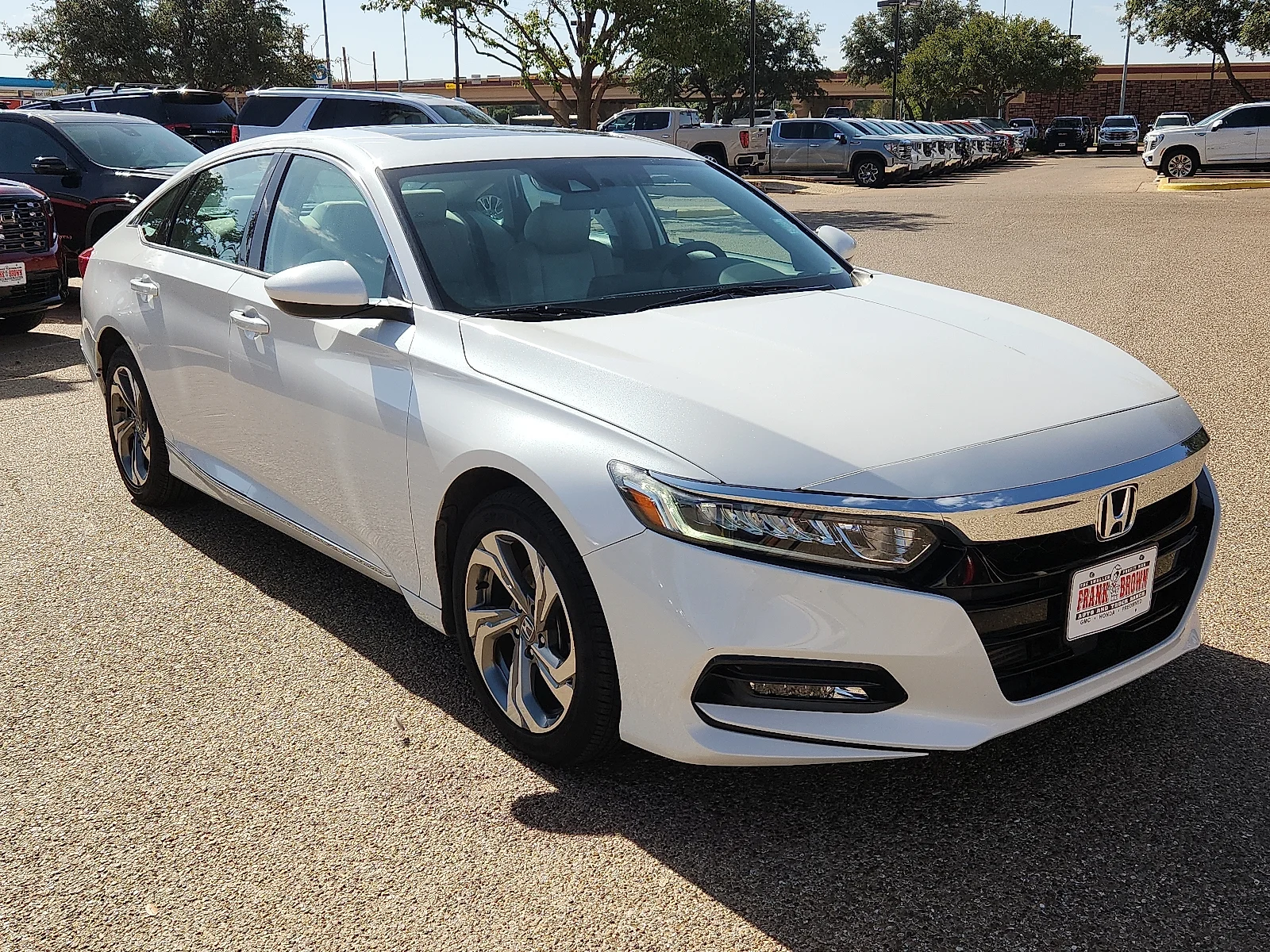 Used 2019 Platinum White Pearl Honda EX image 6
