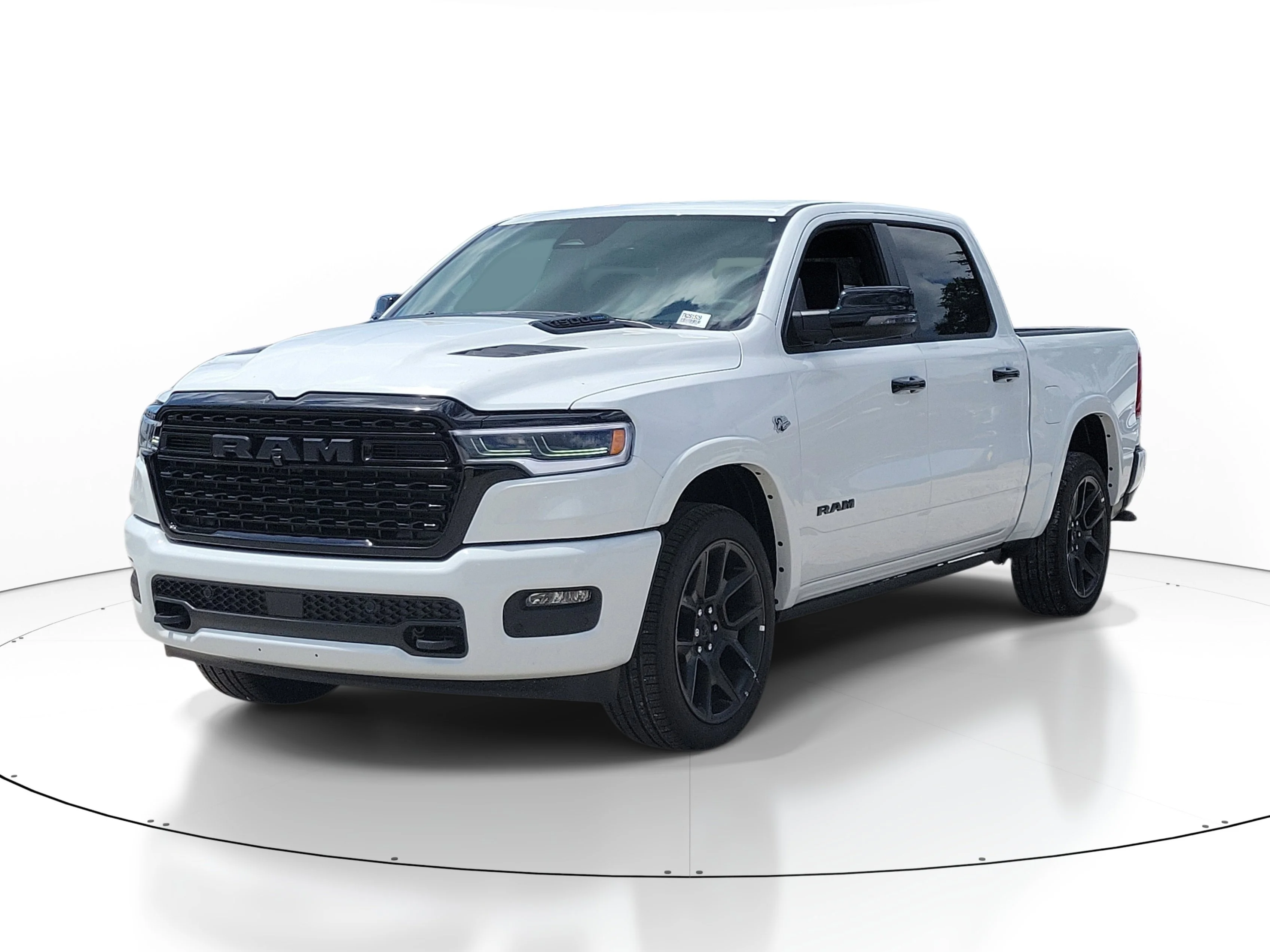 New 2026 Bright White Clearcoat RAM Limited image 3