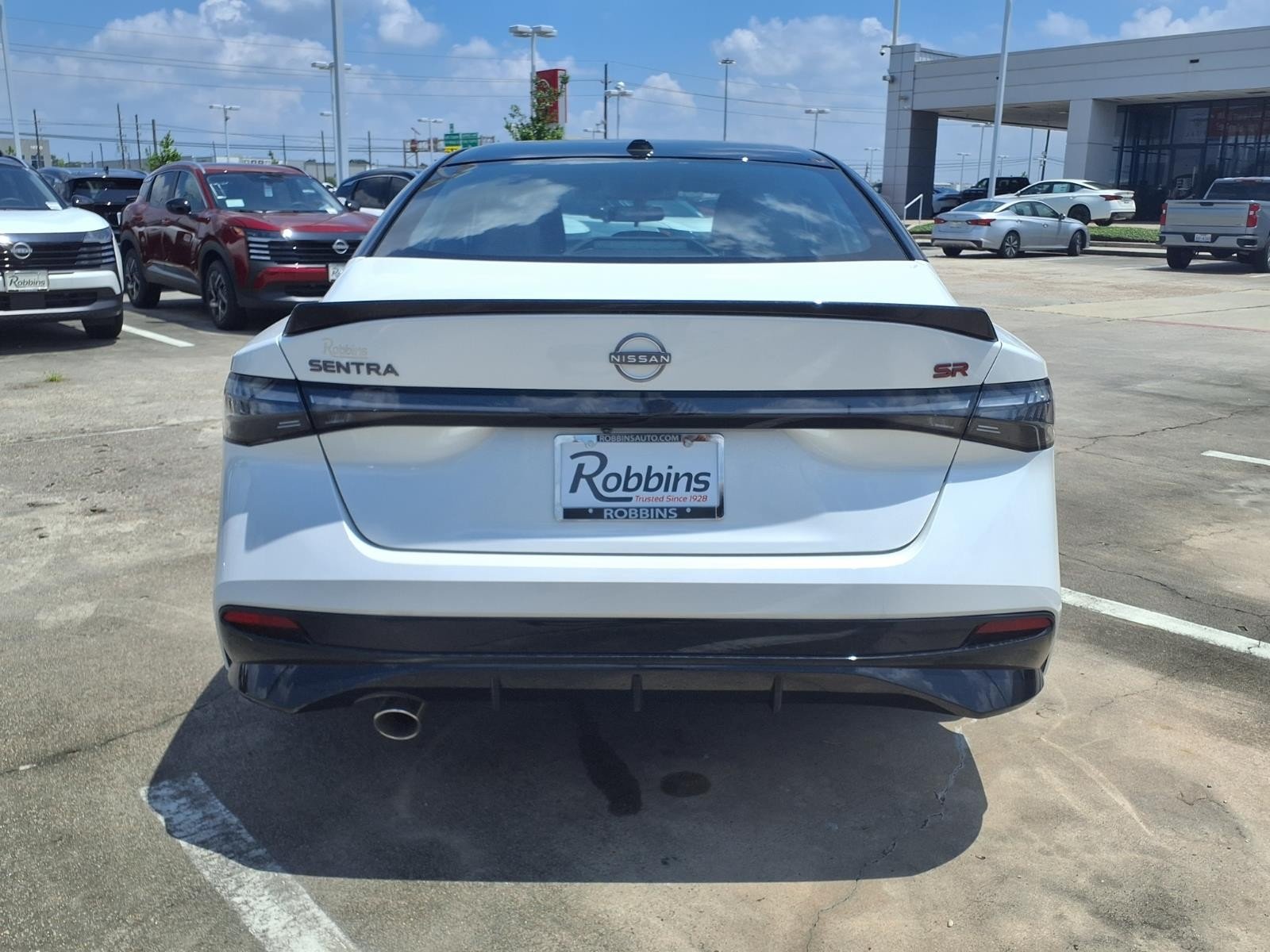 2026 Nissan Sentra SR White at Robbins Nissan
