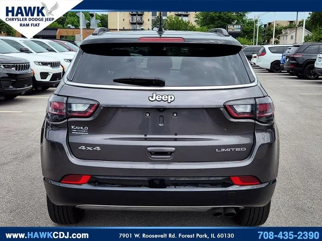 Certified Used 2022 Gray Jeep Limited image 5