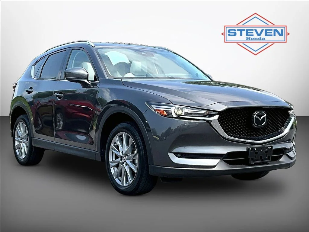 Used 2021 Machine Gray Mazda Grand Touring image 1