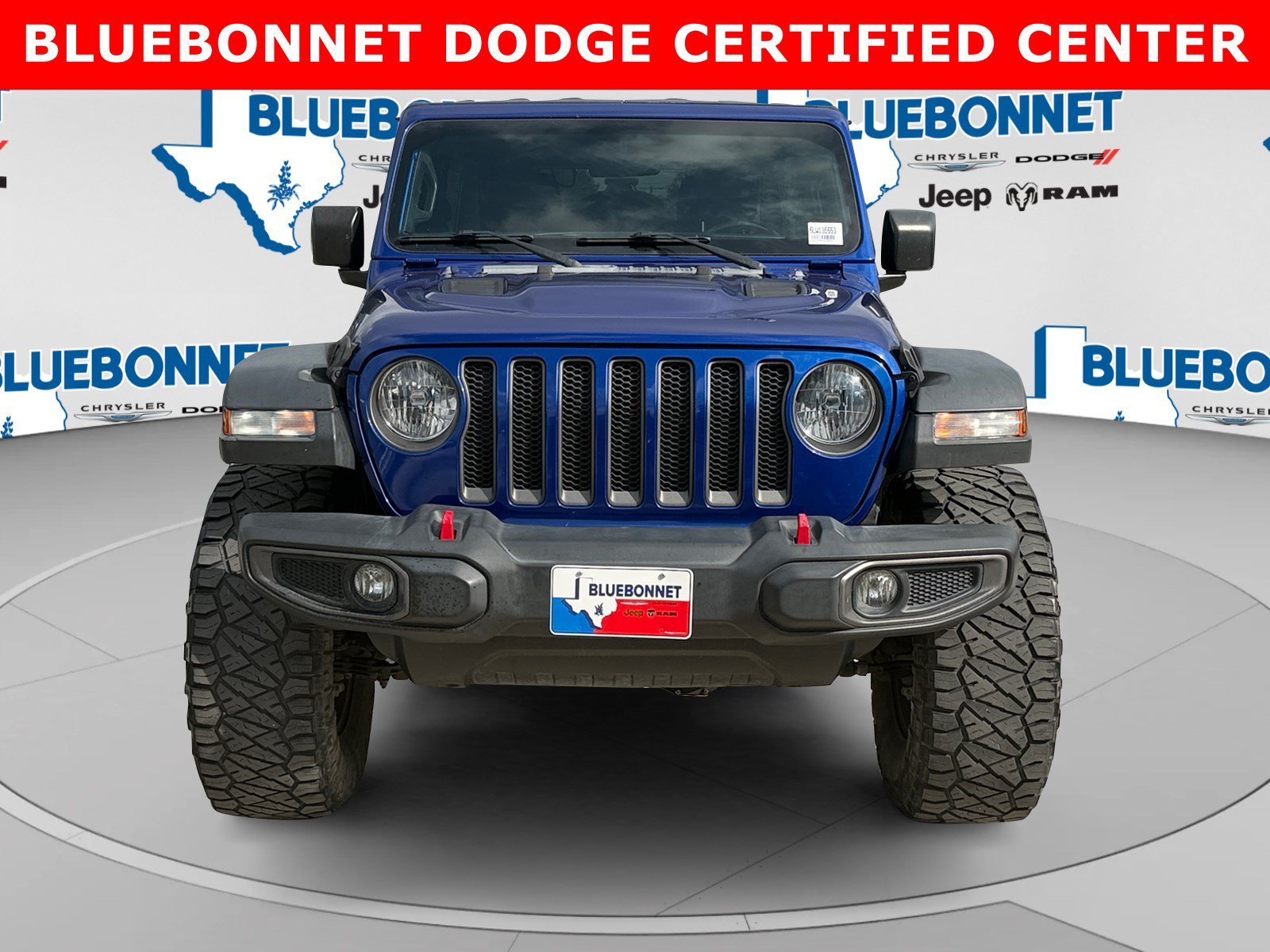 Certified Used 2020 Ocean Blue Metallic Clearcoat Jeep Rubicon image 2