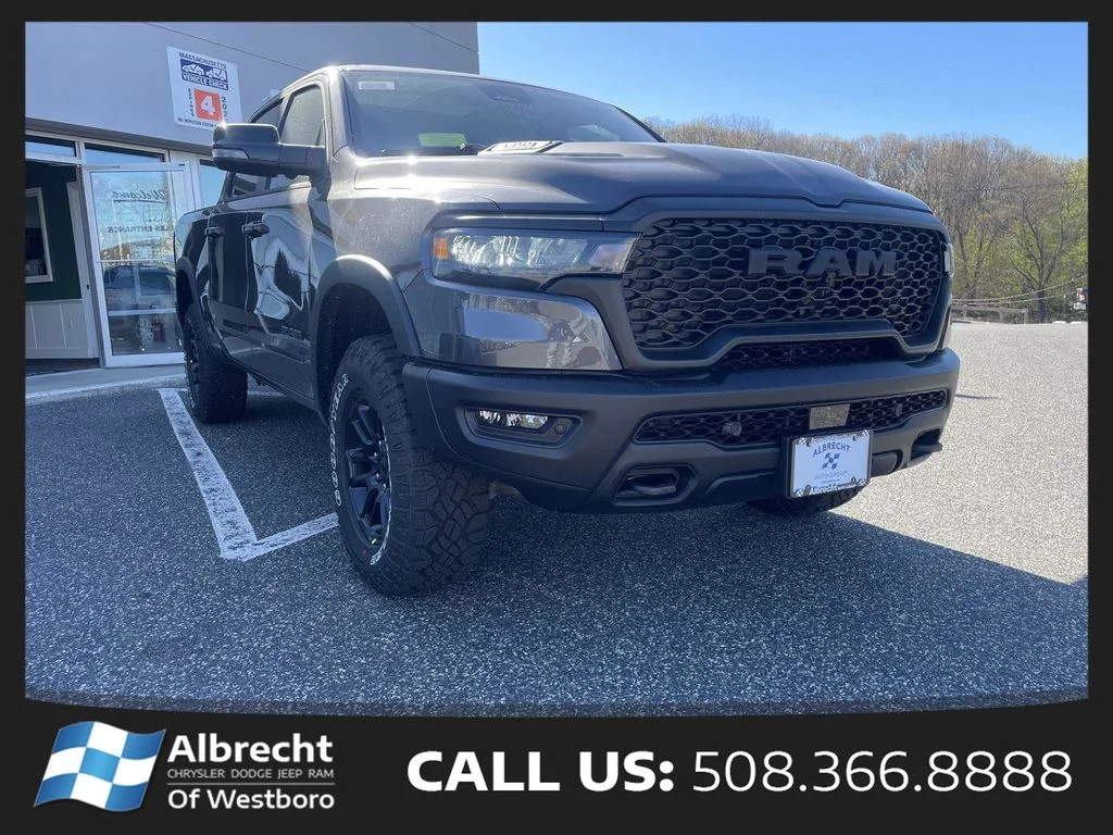 New 2026 Granite Crystal Metallic Clear-Coat Exterior Paint RAM Rebel image 7